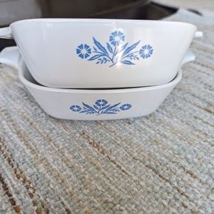 2 12oz Corning Ware casserole dishes